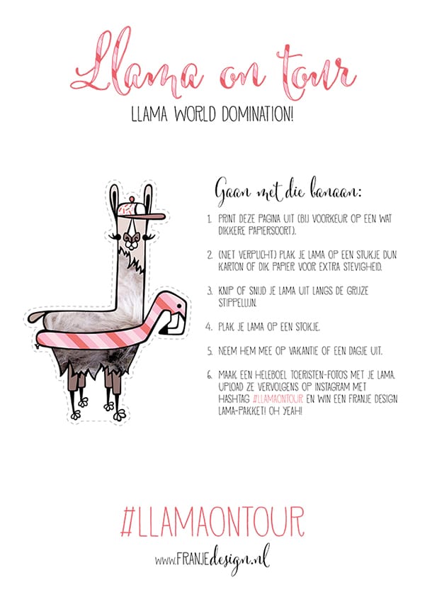 Gastblog6_Llama on tour by franje design2015_NL_BLOG