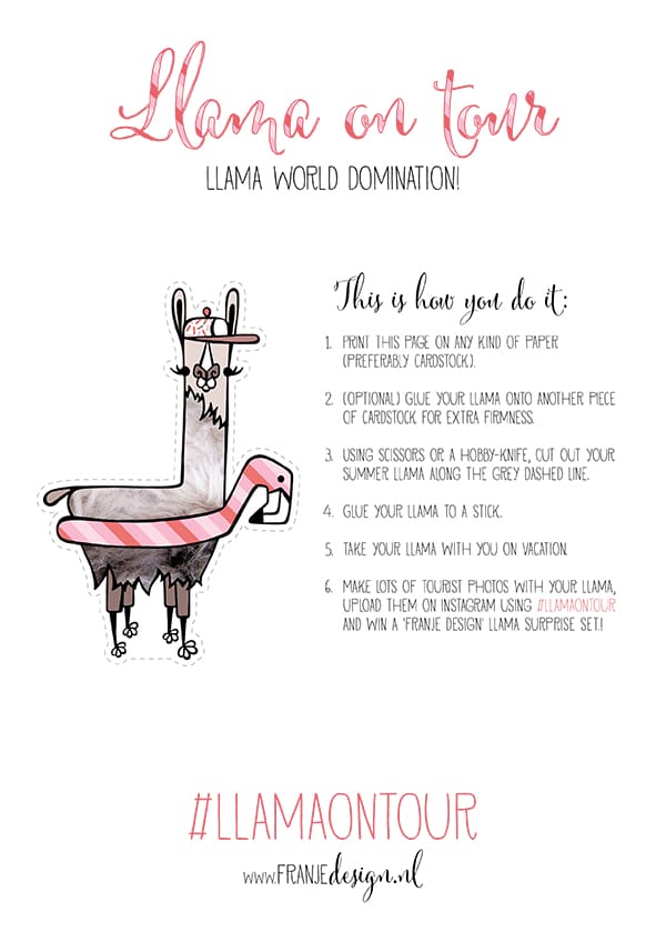 Llama on tour by franje design2015_EN_BLOG